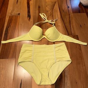 Aerie Lemon Bikini Set
